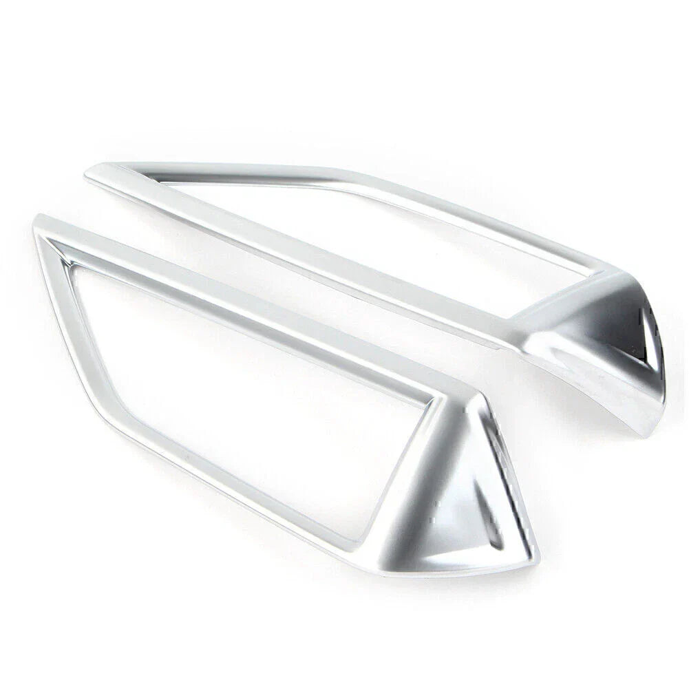 Matte Silver Front Middle Air Vent Covers for Subaru Forester (2019-2022)