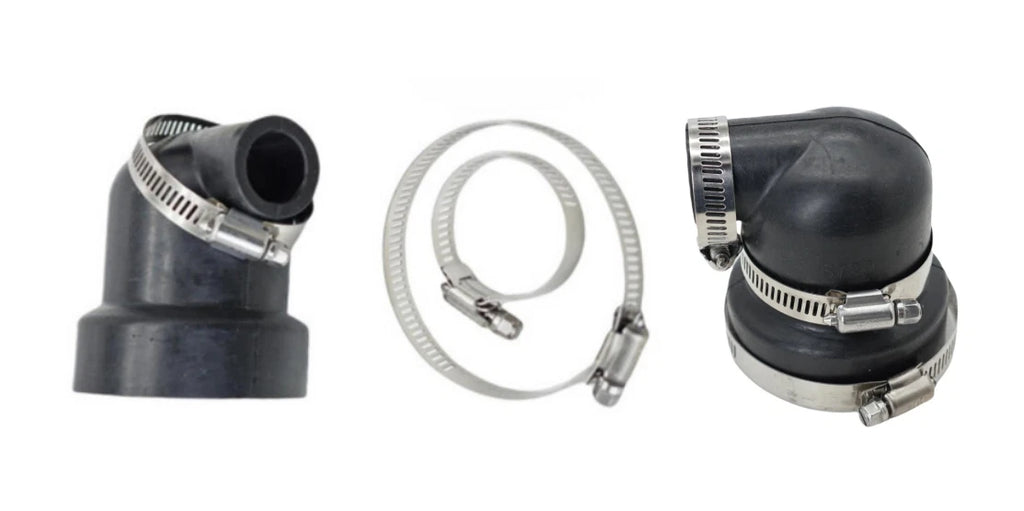 2pcs Heat Exchanger End Cap for Volvo Penta MD 2030 (3580326, 861920)