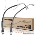 2X Rear Brake Hydraulic Hose for Buick Encore (2013)