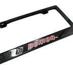 ABS License Plate Frame Real Carbon Fiber for Dodge Demon (2018–2023)