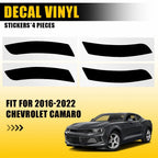 Blackout Side Marker Lights Tint Film for Chevy Camaro (2016–2021)