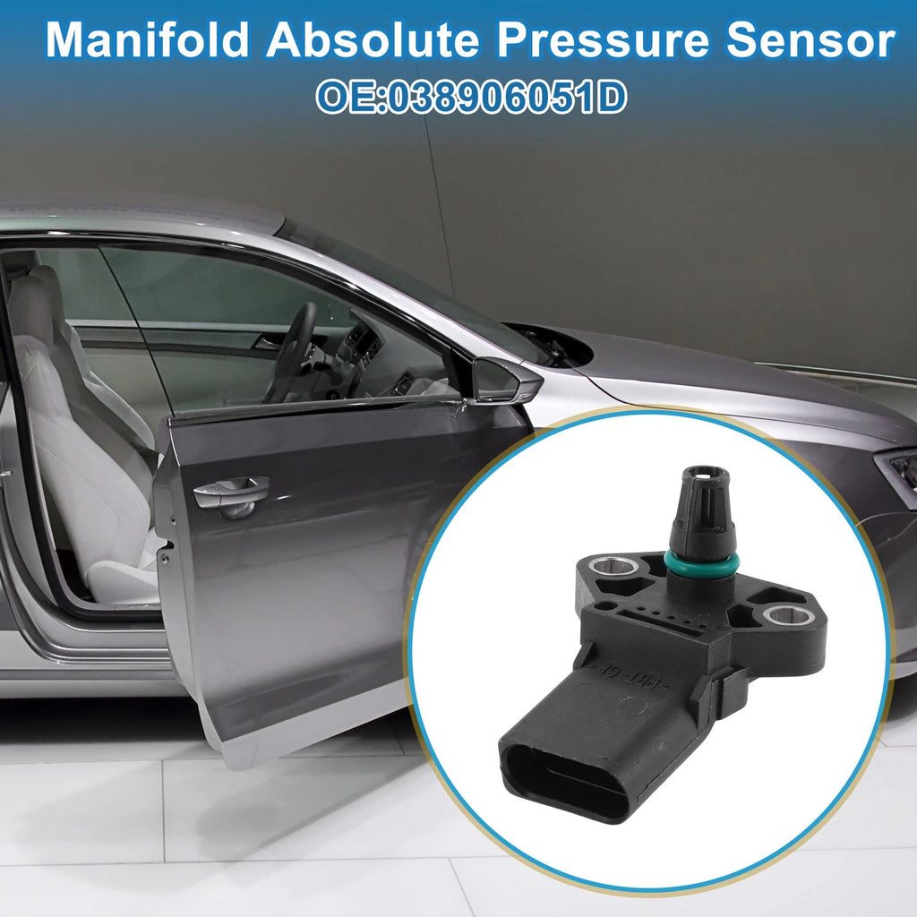 Manifold Absolute Pressure Sensor 038906051D for Volkswagen Tiguan (2009–2014)