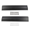 2X Rear Lower Door Trim Molding for Cadillac XT5 (2017–2025) Black