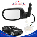 Power Textured Black Driver Side Mirror for Honda CR-V (2012–2016)