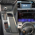 Carbon Fiber Console Stickers for Hyundai Sonata