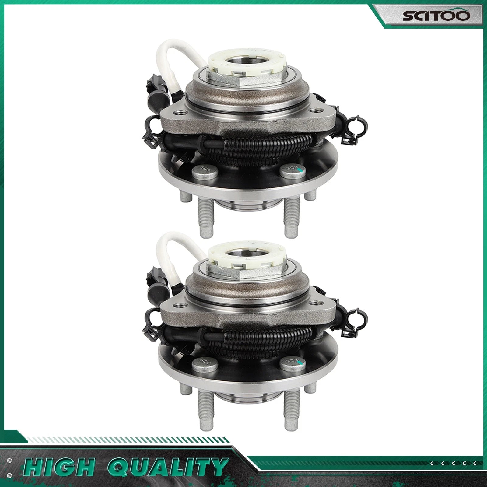 Pair of Wheel Bearings for Ford Ranger Mazda B4000 (1998–2009)