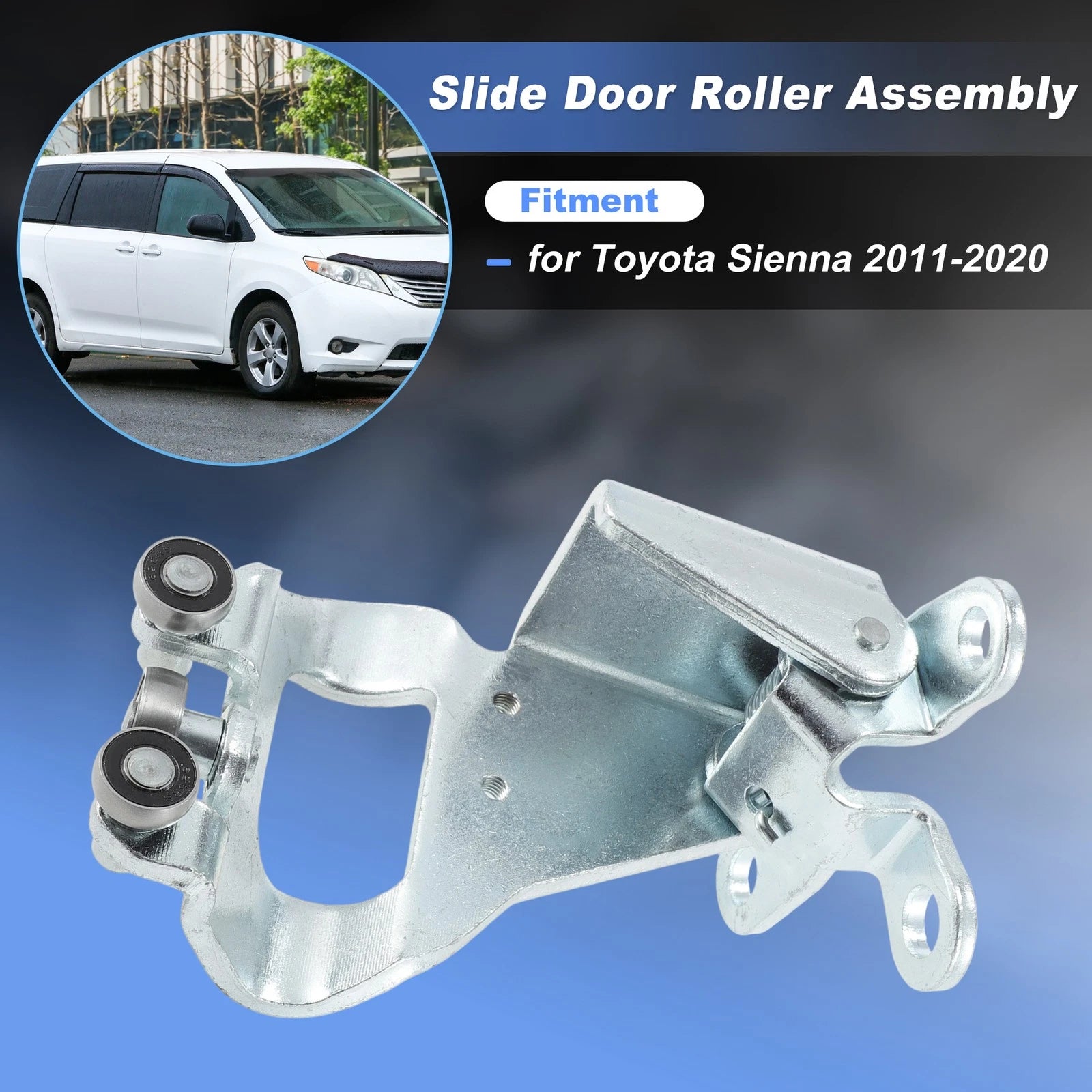 Sliding Door Roller Middle Center Bracket for Toyota Sienna (2011–2020) 6838008041