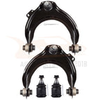 Set of 4 Front Lower Ball Joints & Upper Control Arms for Honda Accord (2003–2007)