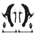 Front Lower Control Arm Ball Joints Tie Rod For 2013-2018 Toyota Avalon Camry