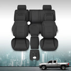 Set of 4 Seat Covers for Chevy Silverado LT Double Cab