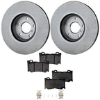 Front Brake Disc Rotors and Pads Kit for Nissan 370Z, Infiniti G37 (2010–2013)