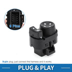 Car Mirror Switch No. 15261342 for Chevrolet Malibu (2004–2008) Plastic Black
