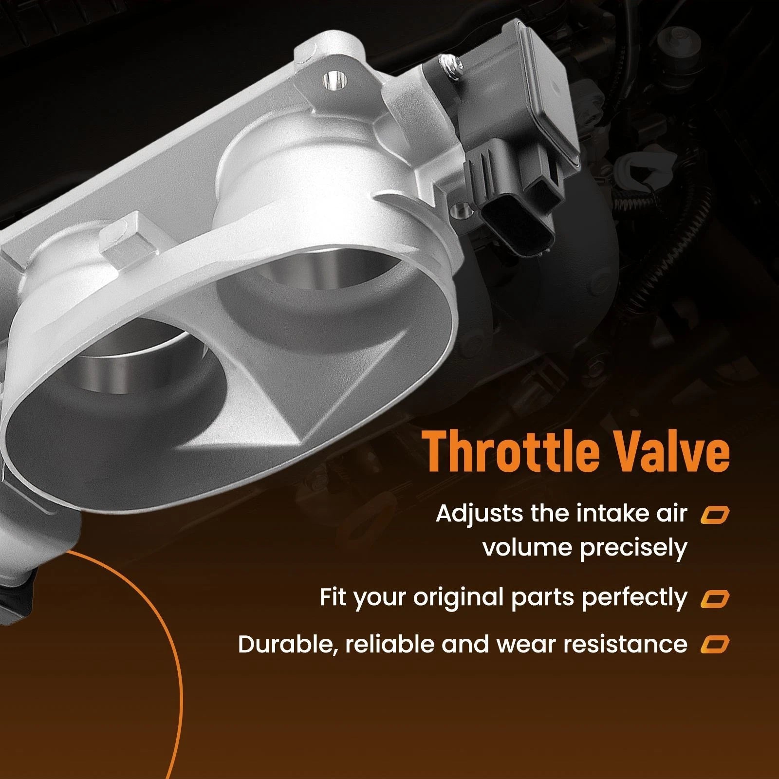 Throttle Body Assembly for Ford E-350 E-450 F-350 (2008–2014) 9C3Z9E926C TB1086