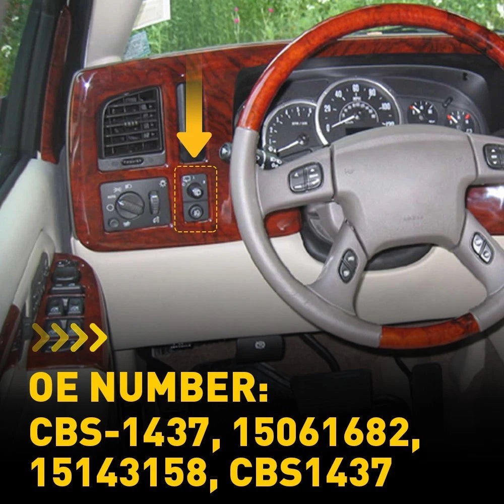 Rear Wiper Switch for Chevrolet Silverado 1500 (2003-2006)