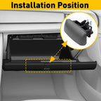 Glove Box Latch Handle Gray for Dodge Durango Dakota Ram 1500 (1997–2000)