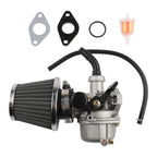Carburettor Kit 19mm with Air Filter for ATV Quads (Aluminum Zinc Alloy)