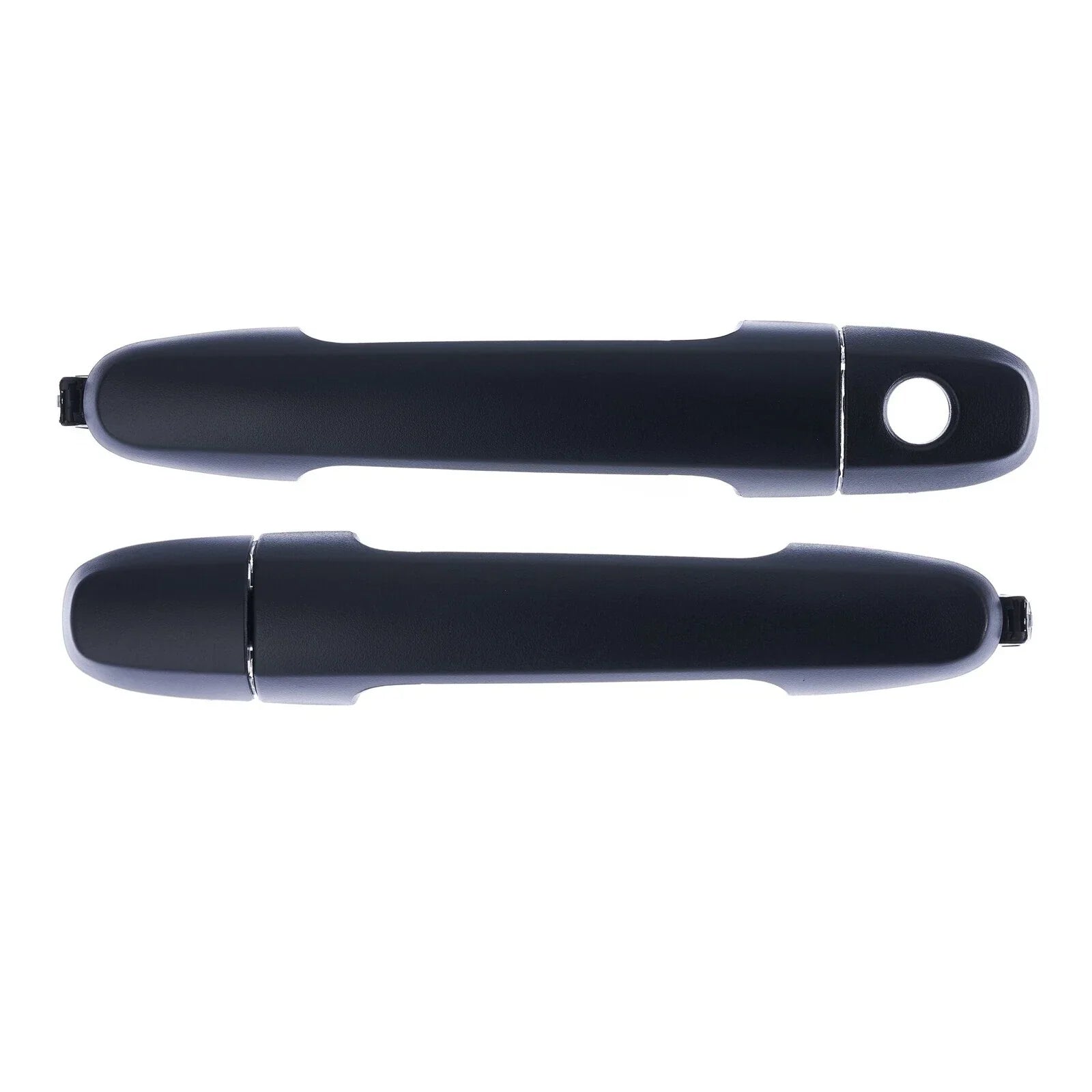Door Handle Outer 2 x Front LH+RH Textured Black for Toyota Hilux (2005–2015)
