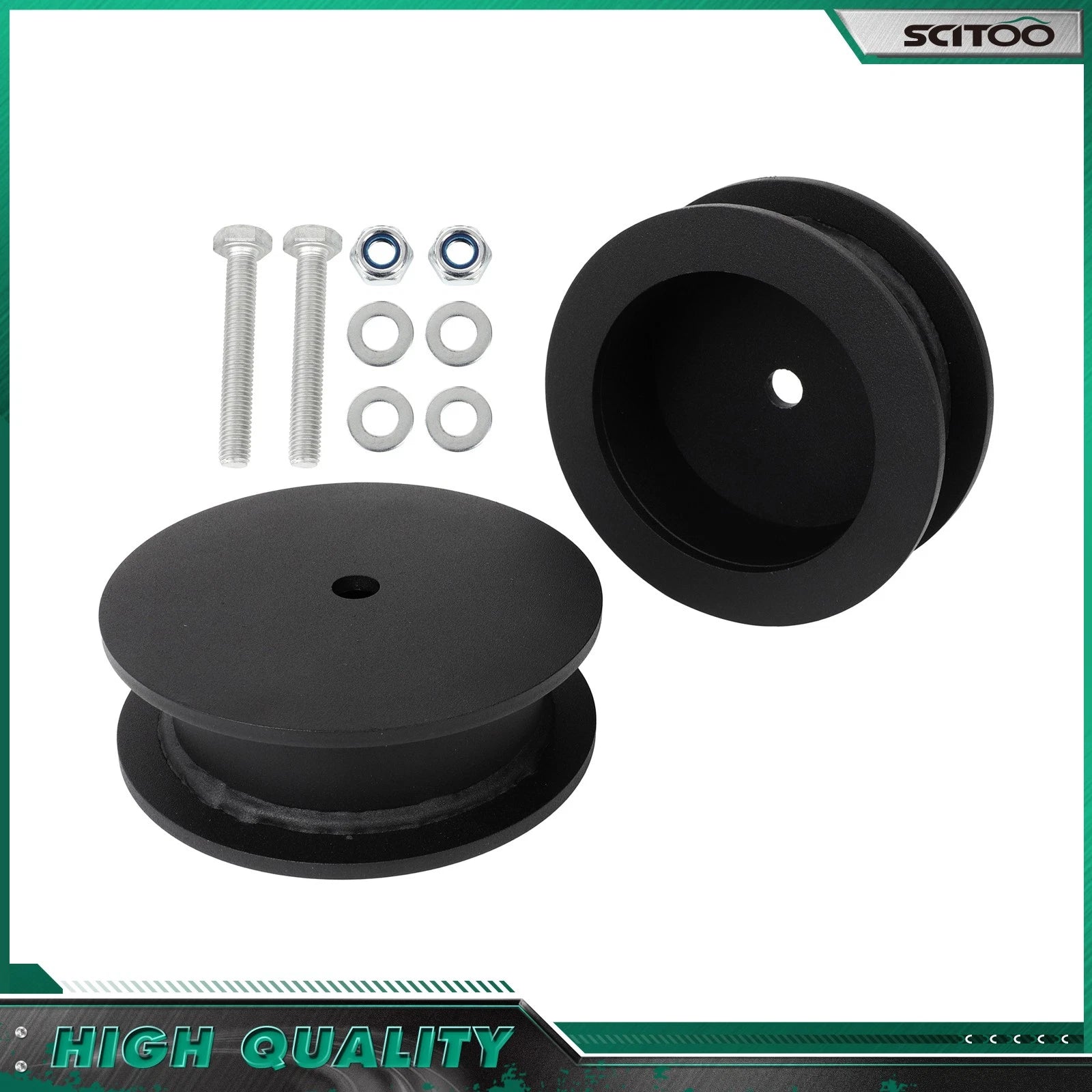 3.5" Front 2" Rear Leveling Lift Kit for Jeep Grand Cherokee (2005–2010)