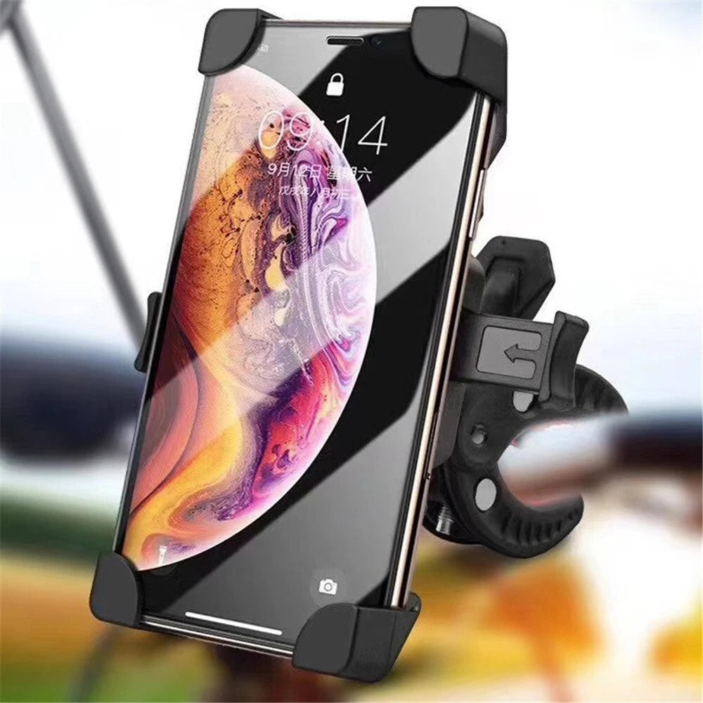 Handlebar Mirror Mount Holder with USB Charger for Motorcycle ATV