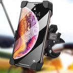 Handlebar Mirror Mount Holder with USB Charger for Motorcycle ATV
