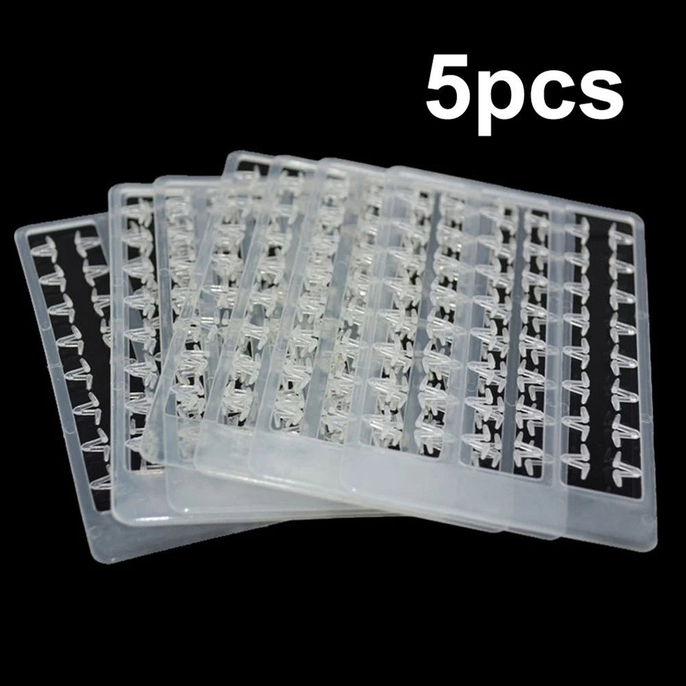 5pcs Fishing Boilie Stops for Pellets Meat Corn Hair Rig Holder 8.9x5.3cm