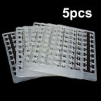 5pcs Fishing Boilie Stops for Pellets Meat Corn Hair Rig Holder 8.9x5.3cm