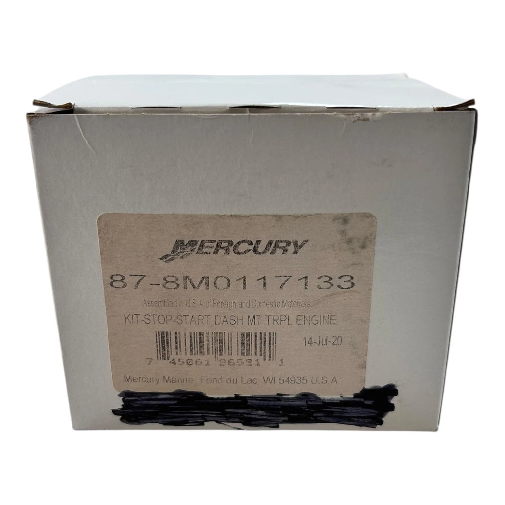 Triple Engine Start/Stop Dash Mount Panel for Mercury Marine (OEM) 8M0117133