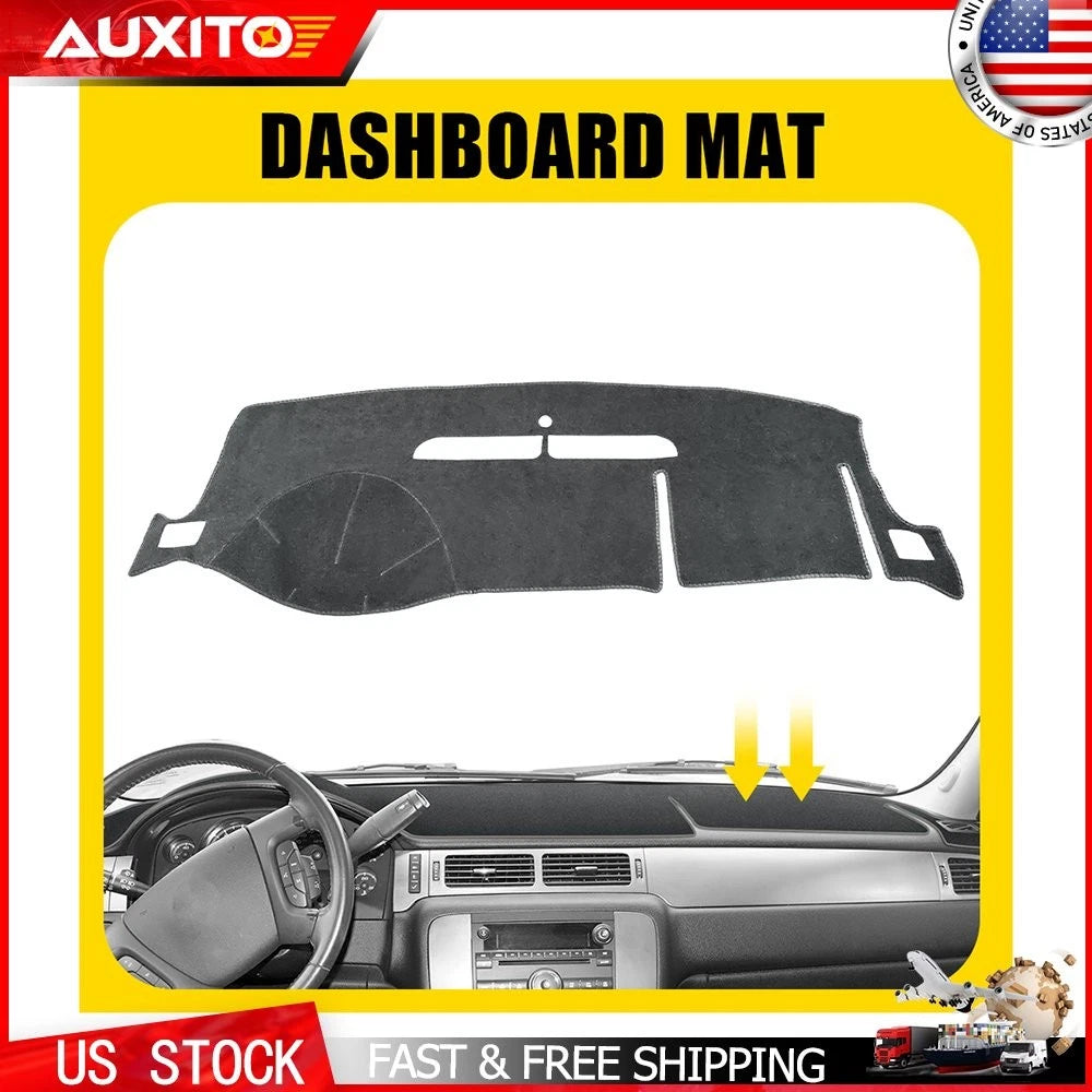 Dash Board Cover Mat Pad for Chevrolet Silverado Tahoe Suburban (2007–2013)