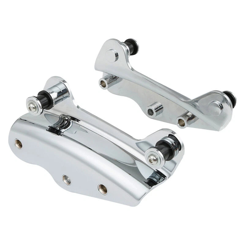Chrome 4 Point Docking Hardware Kit for Harley Touring (2009–2013)