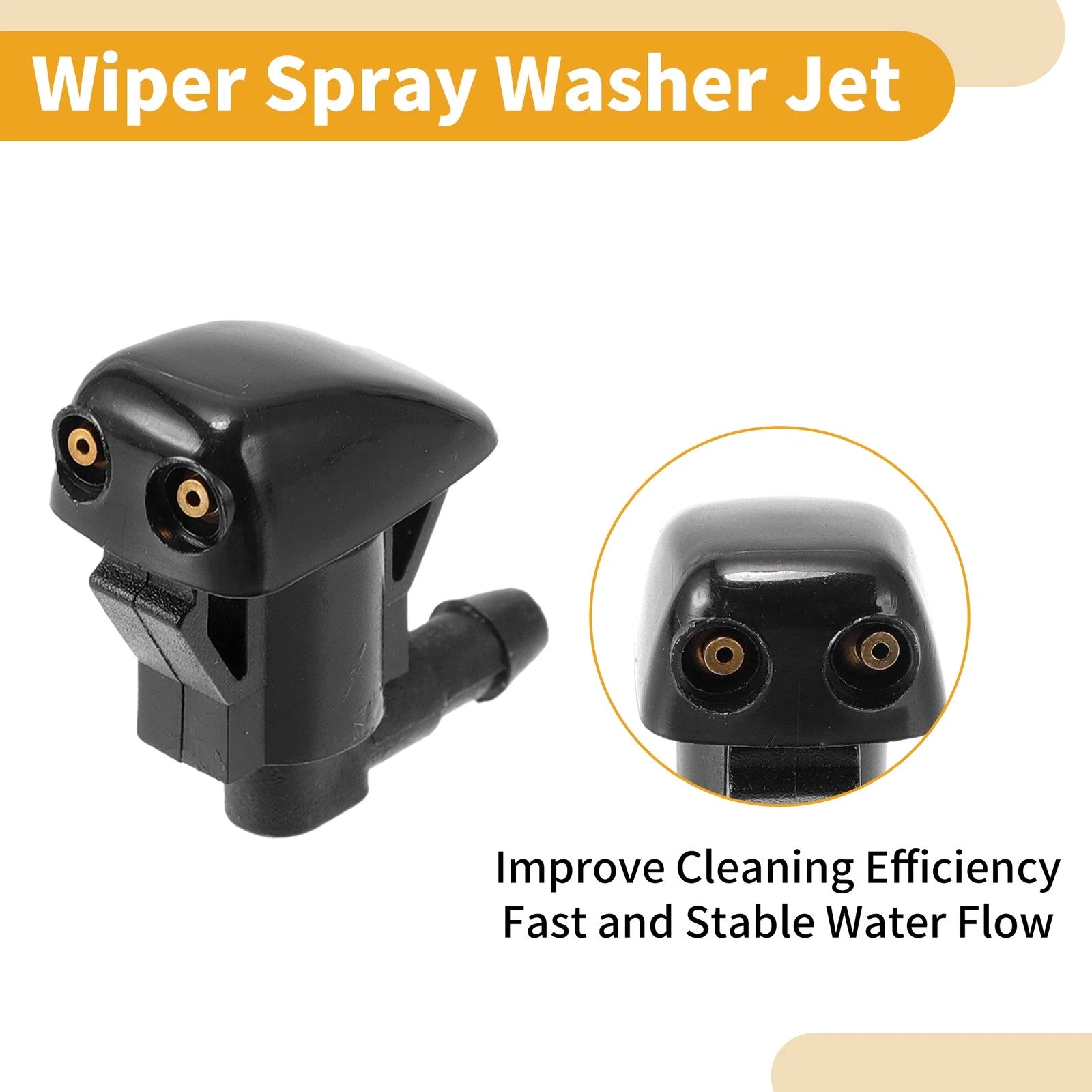 Windshield Washer Nozzle Kit for Toyota Tacoma (1 Pcs, No. 8538144010)