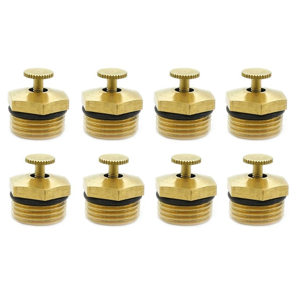 8X Adjustable 360 Degree Brass Sprinkler Heads for Garden Irrigation
