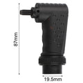 Right Angle Converter for Abrasive Tool Accessory (Metal & Plastic)