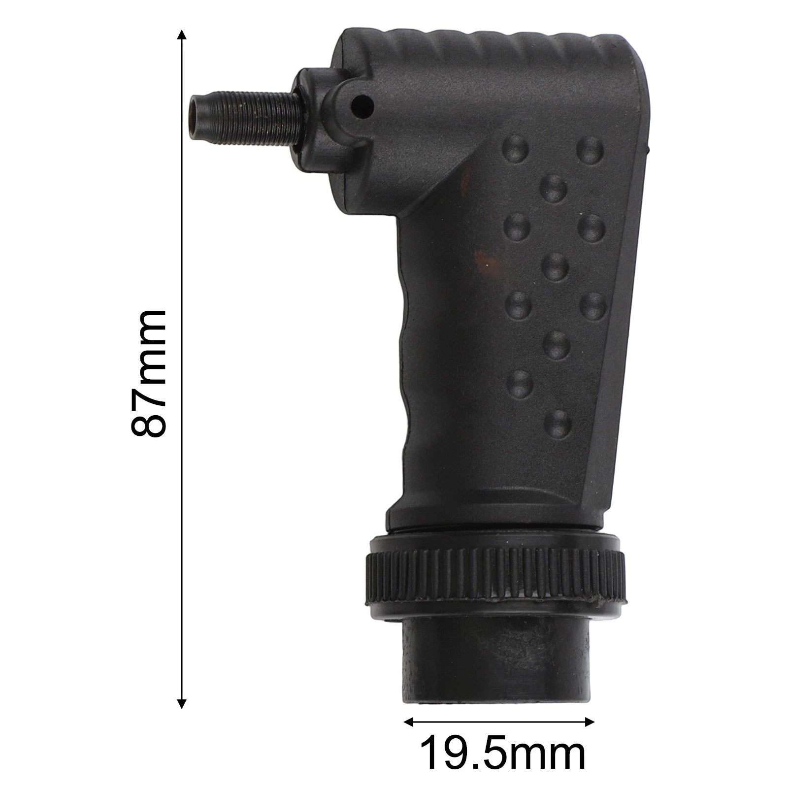 Right Angle Converter for Abrasive Tool Accessory (Metal & Plastic)