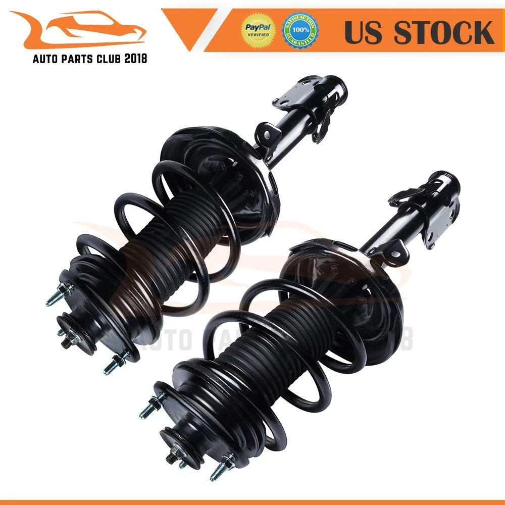 Set of 2 Complete Struts Shocks Springs for Honda Ridgeline (2006–2014)
