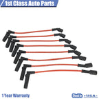 Spark Plug Wires Set for Chevy GMC LS1 Vortec Cadillac (1999–2007)