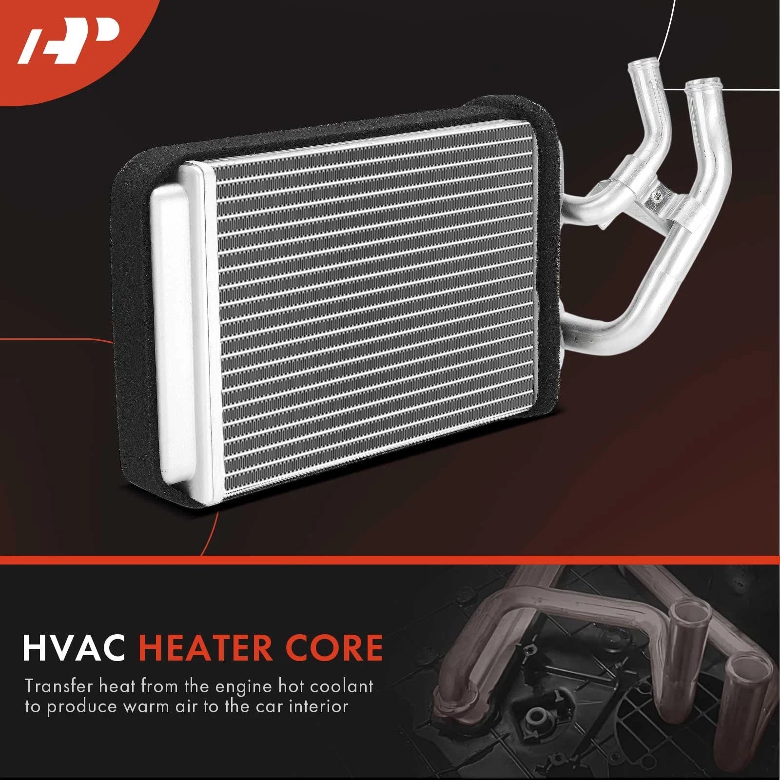 HVAC Heater Core for Chevy C10 C20 GMC K15/K1500 (1960–1995)