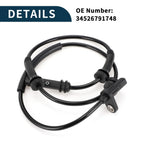 Front Left or Right ABS Wheel Speed Sensor for BMW 328i (2013 - 2016)