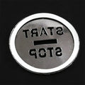 Aluminum Alloy Silver Start Stop Button Cover for Jaguar XF (2008-2015)