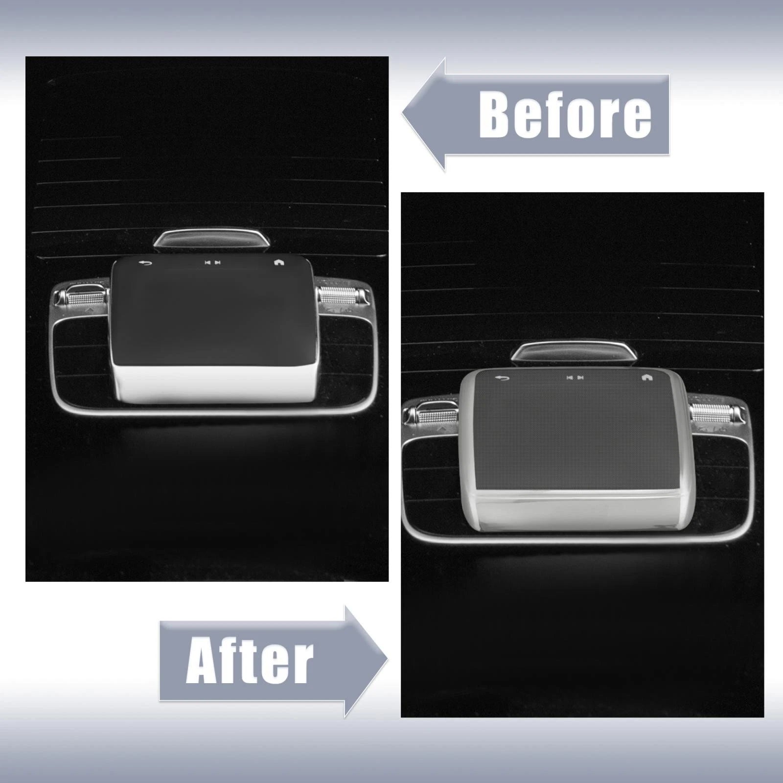TPU Media Multimedia Protector Cover for Mercedes Benz B Class W247 (2019–2023)