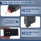 Brake Light Switch for BMW 3 E30 318i (1984–1991) 61318360420