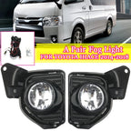 Set of 2 LED DRL Bumper Fog Light Lamp Kit for Toyota Hiace (2014–2018)