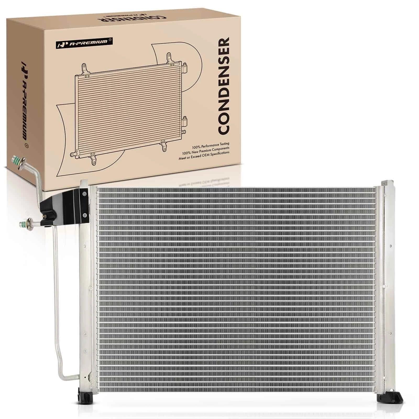 A/C Condenser with Bracket for Ford Taurus (1986–1995) Lincoln Continental