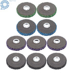 Set of 10 Paint Stripping Discs for Angle Grinder (4-1/2")