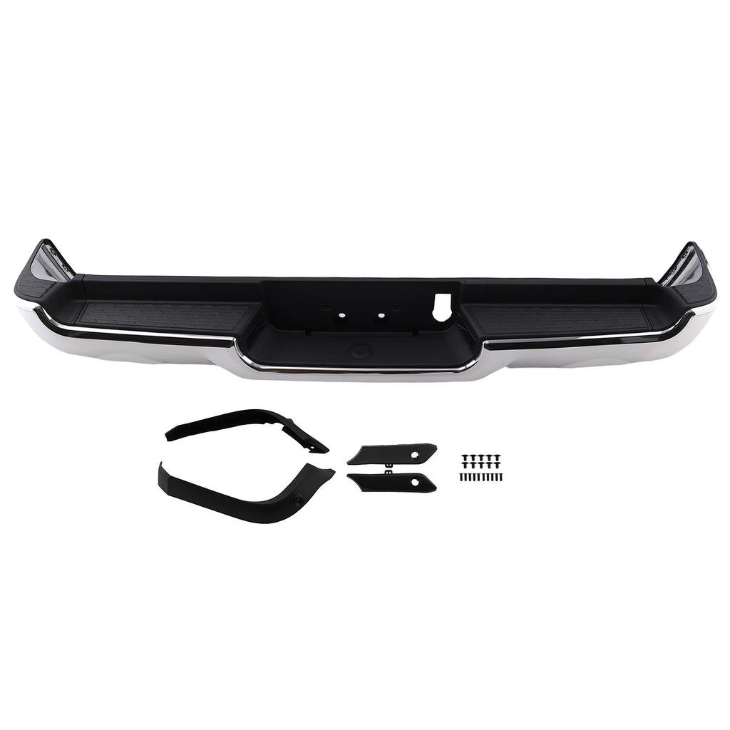 Chrome Rear Bumper Assembly for Dodge Ram 1500 (2019–2023) 68404442AA