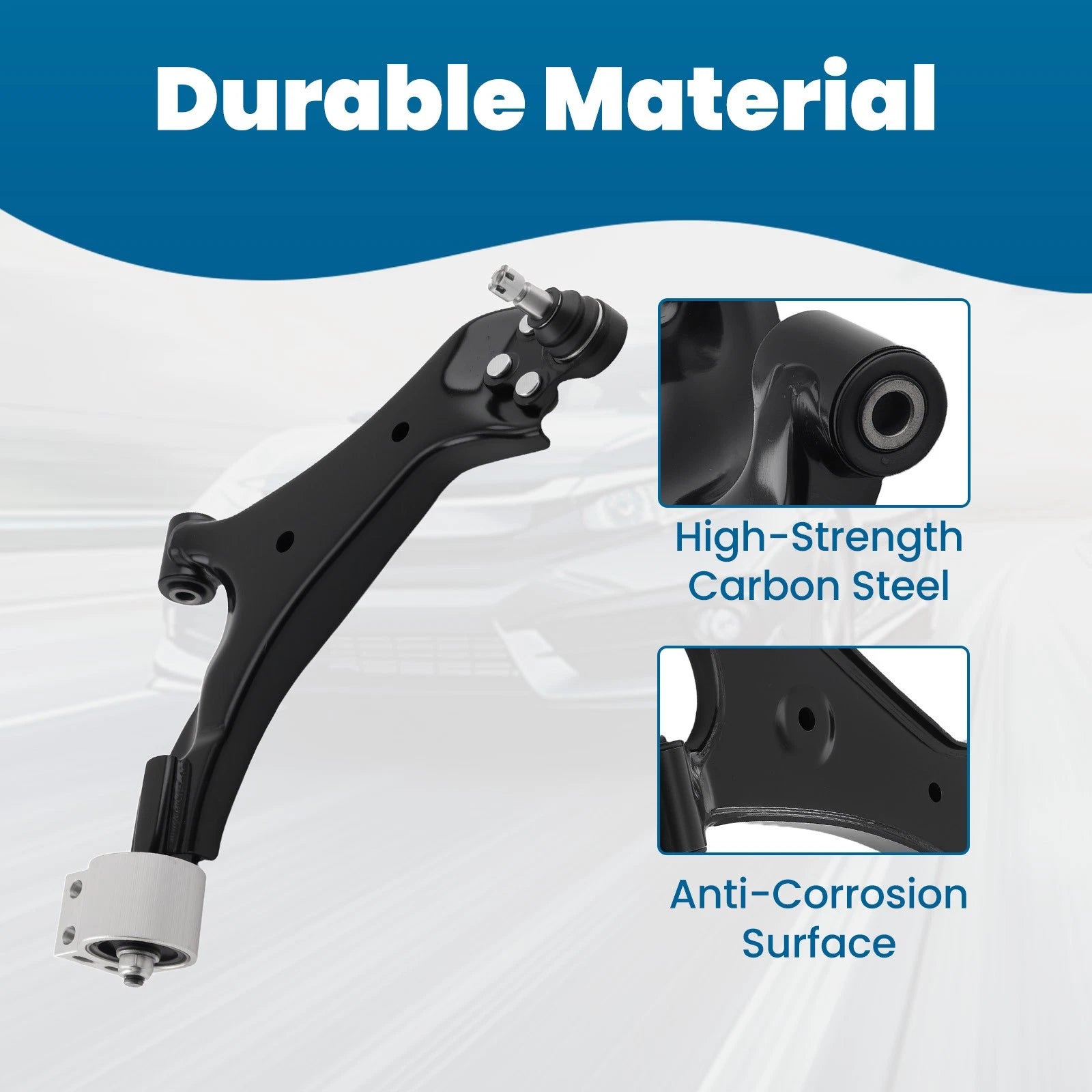 Front Right Lower Control Arm Ball Joint for Chevy Equinox and Terrain (2010–2017)