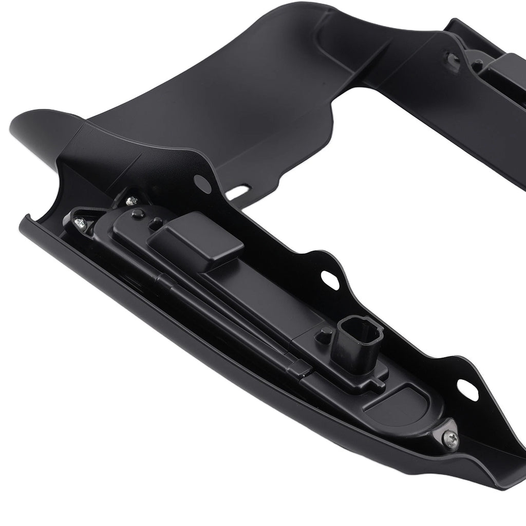 Rear LED Mud Flaps for Harley Electra Glide FLHTC (2009–2013) Black ABS