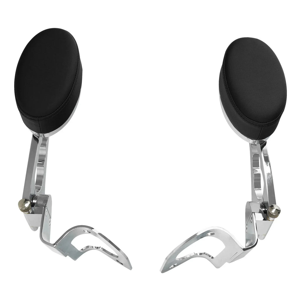 Chrome Rear Passenger Armrests for Harley Street Glide (2014-2025)