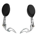 Chrome Rear Passenger Armrests for Harley Street Glide (2014-2025)