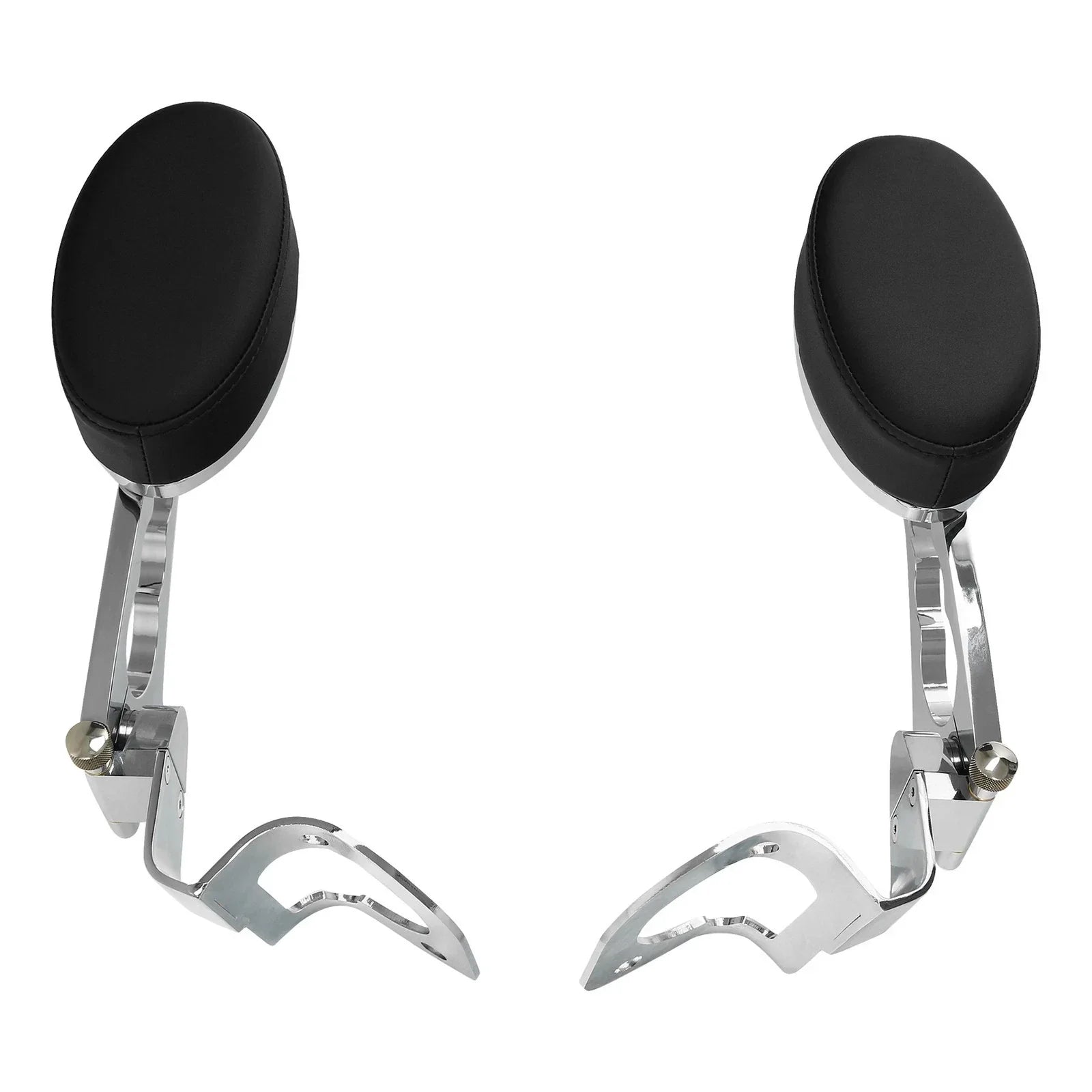 Chrome Rear Passenger Armrests for Harley Street Glide (2014-2025)