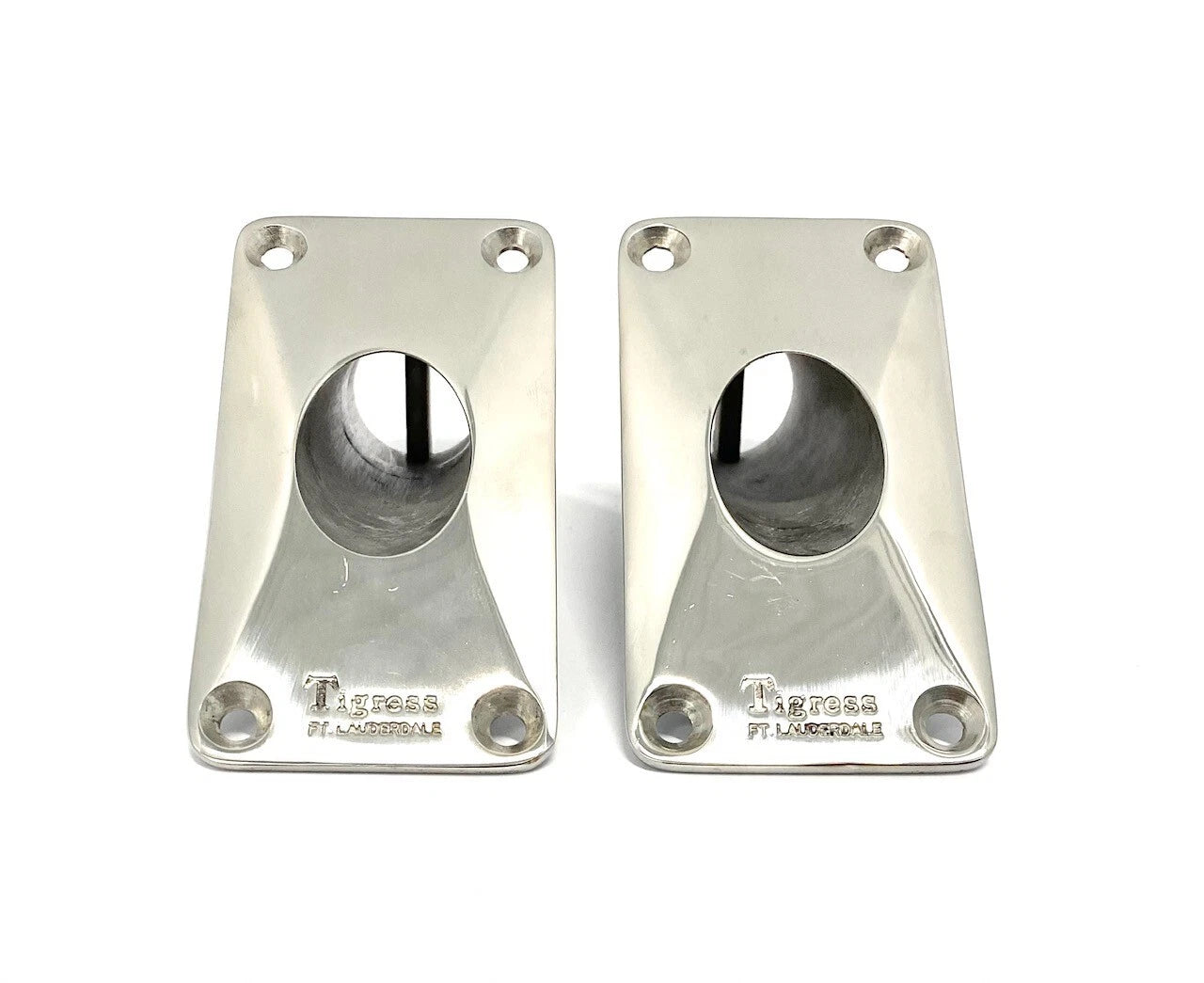 Tigress Outrigger Holder Flush Mount 316 Stainless Steel for Boat (88502)